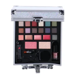 Casuelle Aluminium Mini Cosmetica Koffer Zilver