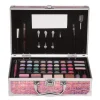Casuelle Holografisch Make Up Koffer Roze Glamour