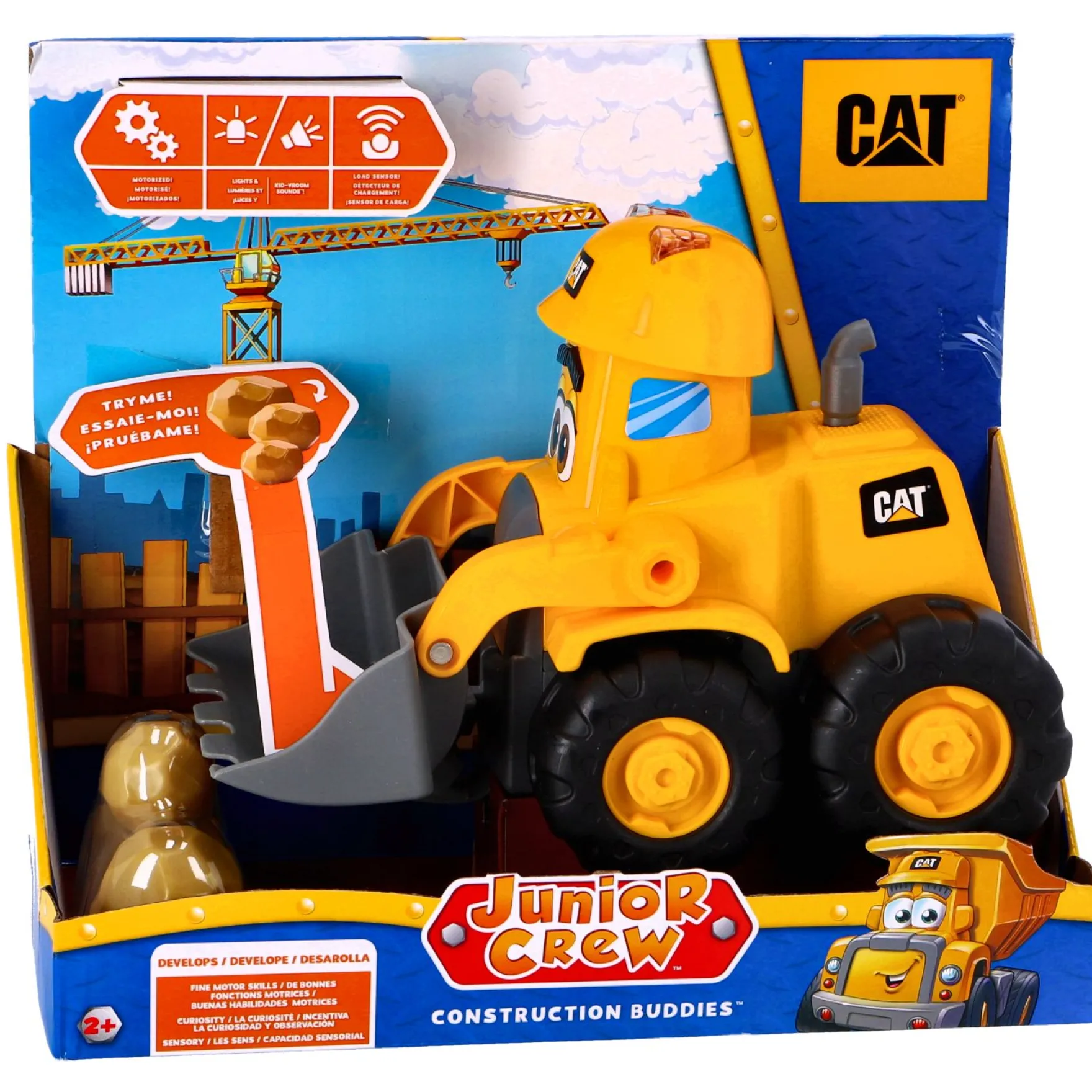 Cat Construction Buddies Wiel Lader