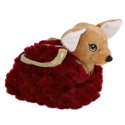 Chihuahua pluche in handtas 2 assorti