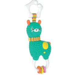 Clementoni baby alpaca ratel schud en speel