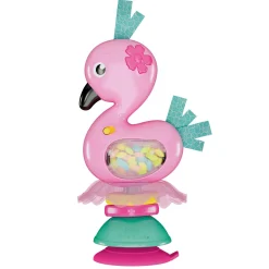 Clementoni baby flamingo ratel schud en speel