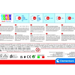 Clementoni disney princess 4 in 1 puzzel 12, 16,  20, 24 stukjes