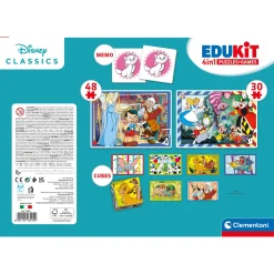 Clementoni edukit 4in1 disney classics