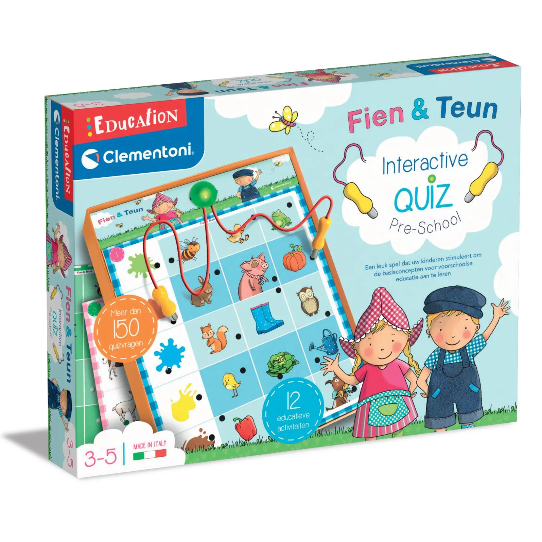 Clementoni fien en teun interactieve quiz junior