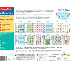 Clementoni fien en teun interactieve quiz junior