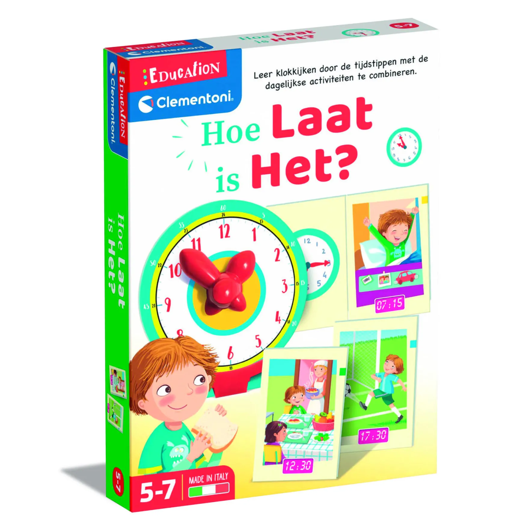 Clementoni leren klok kijken (NL)
