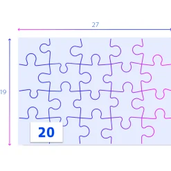 Clementoni paw patrol puzzel 2 x 20 stukjes