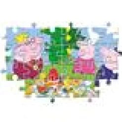 Clementoni peppa pig puzzel 2 x 20 stukjes