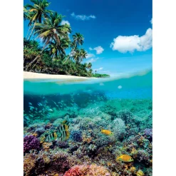 Clementoni Puzzel 1000 stuks zomer paradijs  compact