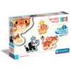 Clementoni Puzzel my first 2, 3, 4, 5 stukjes  Wilde dieren