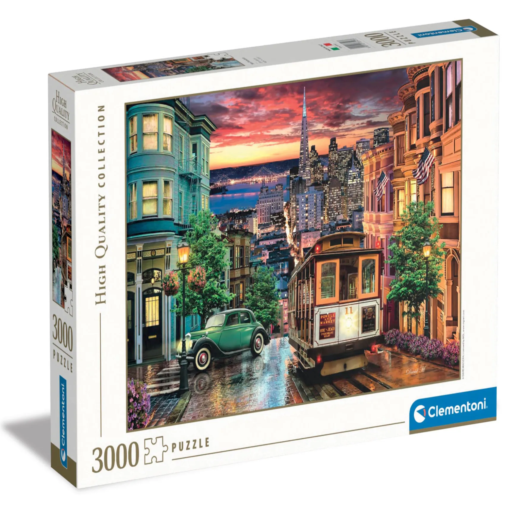 Clementoni puzzel San Francisco 3000 stukjes