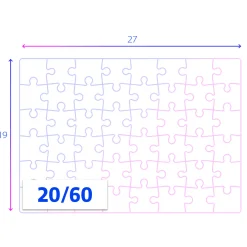 Clementoni spider-man puzzel 2 x 60 stukjes