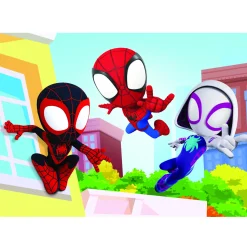 Clementoni spidey and his amazing friends puzzel  2 x 20 stukjes