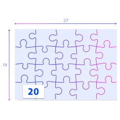 Clementoni spidey and his amazing friends puzzel  2 x 20 stukjes