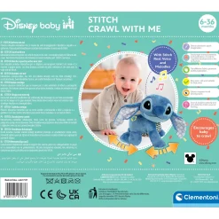 Clementoni Stitch kruipende pluche