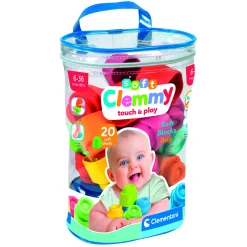 Clemmy bouwblokken 20 stuks in tas