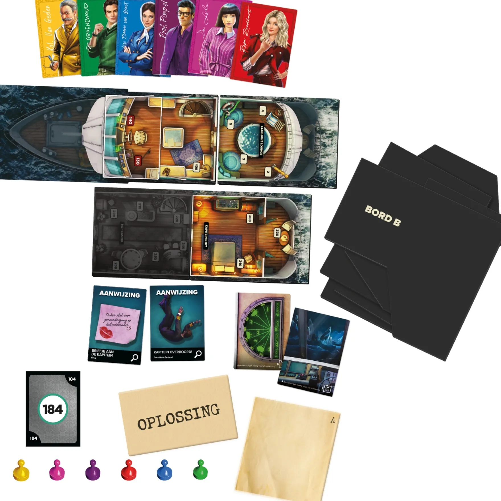 Cluedo Escape Sabotage Op Zee - Denkspel