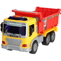 Constructie truck met licht en geluid