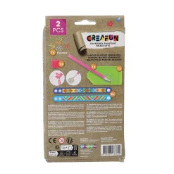 Creafun diamond painting armbanden 2 stuks assorti