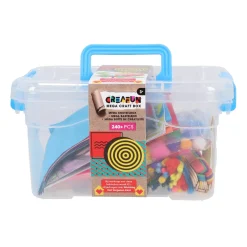Creafun mega knutselbox compleet 240 delig  24x18x12 cm
