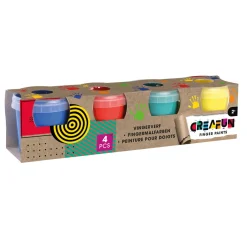 Creafun vingerverf 4 X 140 Gram