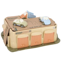 Dantoy garage met 3 auto's bio