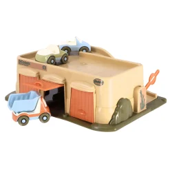 Dantoy garage met 3 auto's bio