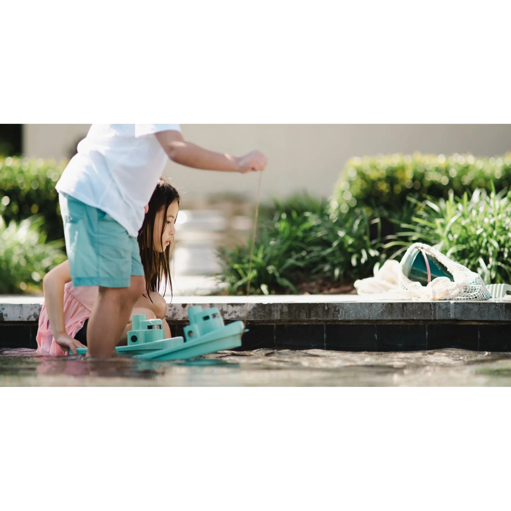 Dantoy strandset boot in visnet eco 5 delig