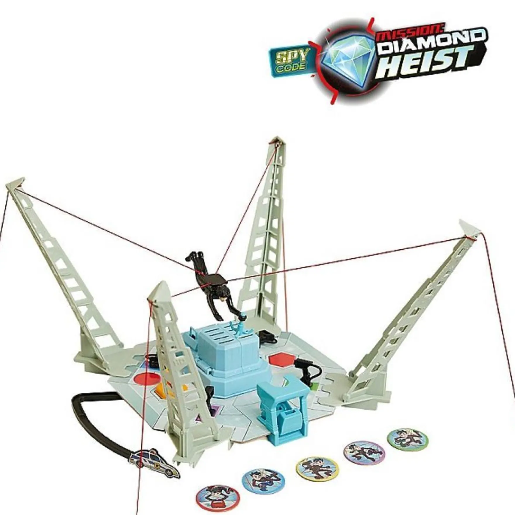 Diamond Heist Spy Code - Kinderspel