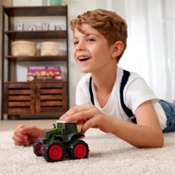 Dickie Toys Tractor Fendt Met Frictie 9 Cm