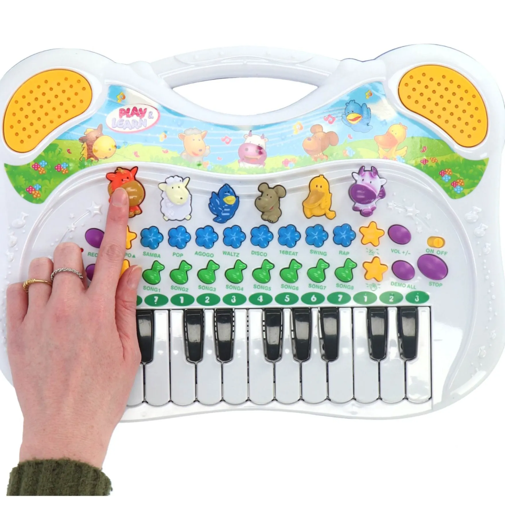 Dieren Piano Met Opneem Functie