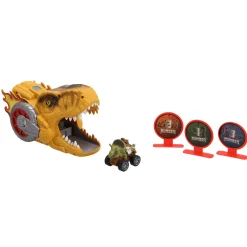 Dino afschiet auto speelset