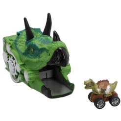 Dino afschiet auto speelset