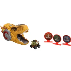 Dino afschiet auto speelset