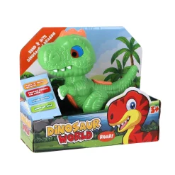 Dino met licht en geluid en talk back functie