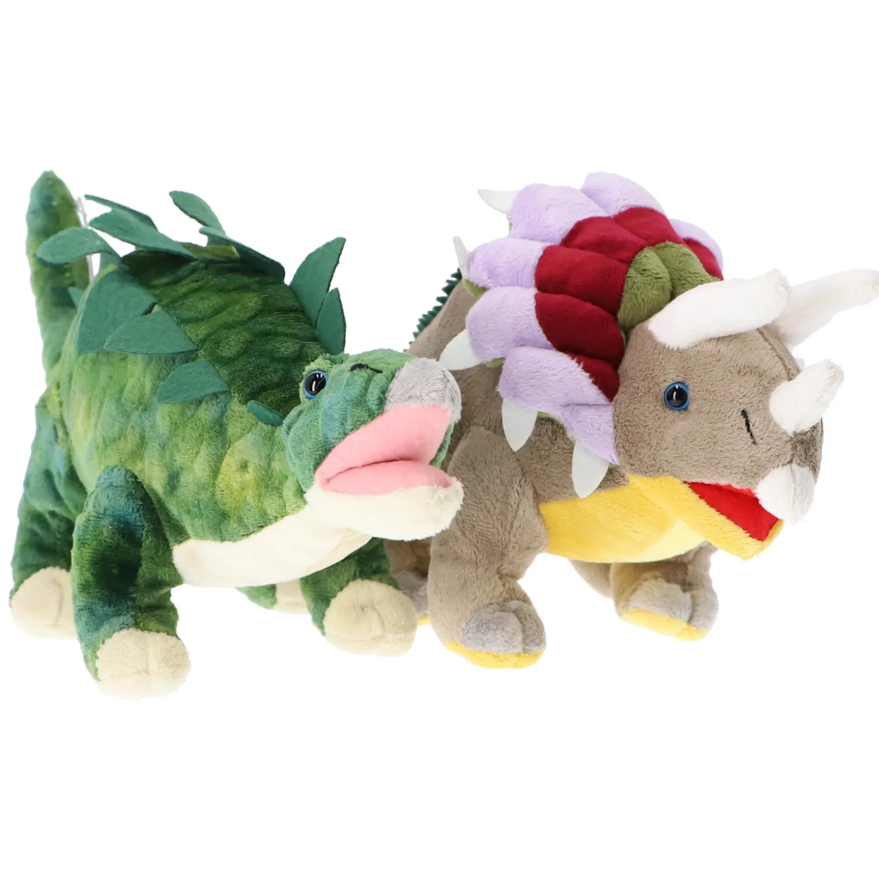 Dino pluche 36 cm 4 asst