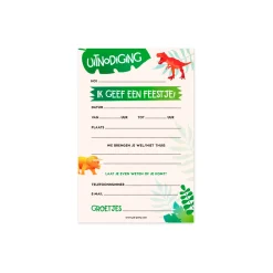Dino Uitnodigingskaarten