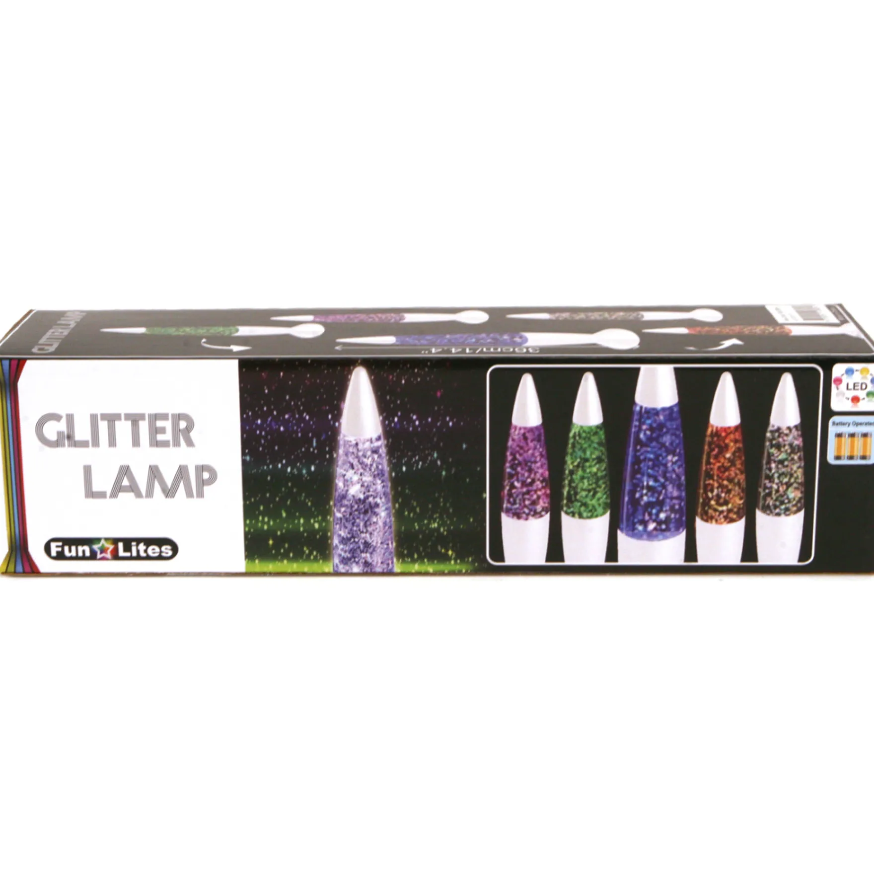 Disco Glitterlamp 35 Cm