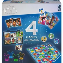 Disney 100 4-in-1 - Bordspel
