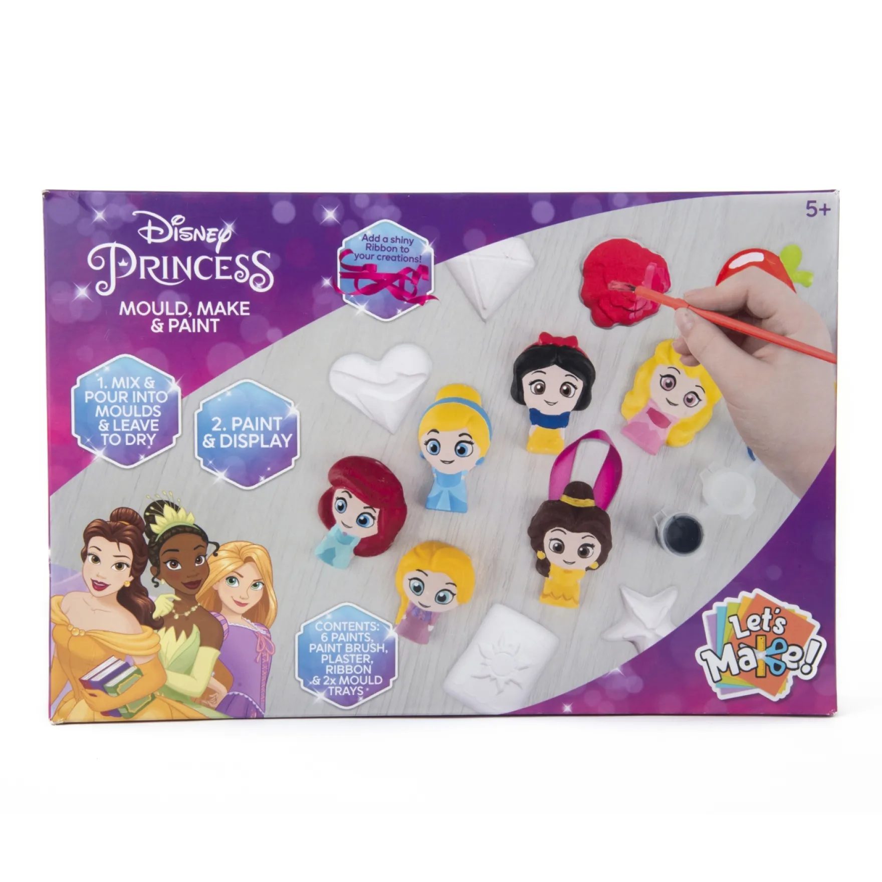 Disney Princess Gips gieten en verven