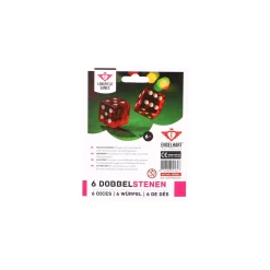 Dobbelstenen 6 stuks