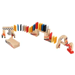 Dominostenen rally hout 115 delig