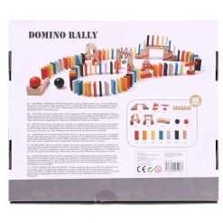 Dominostenen rally hout 115 delig