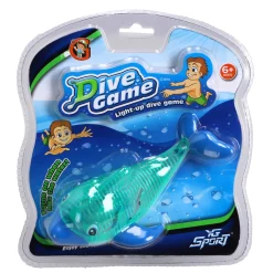 Duik dolfijn met licht