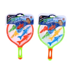 Duikset haaien vangen