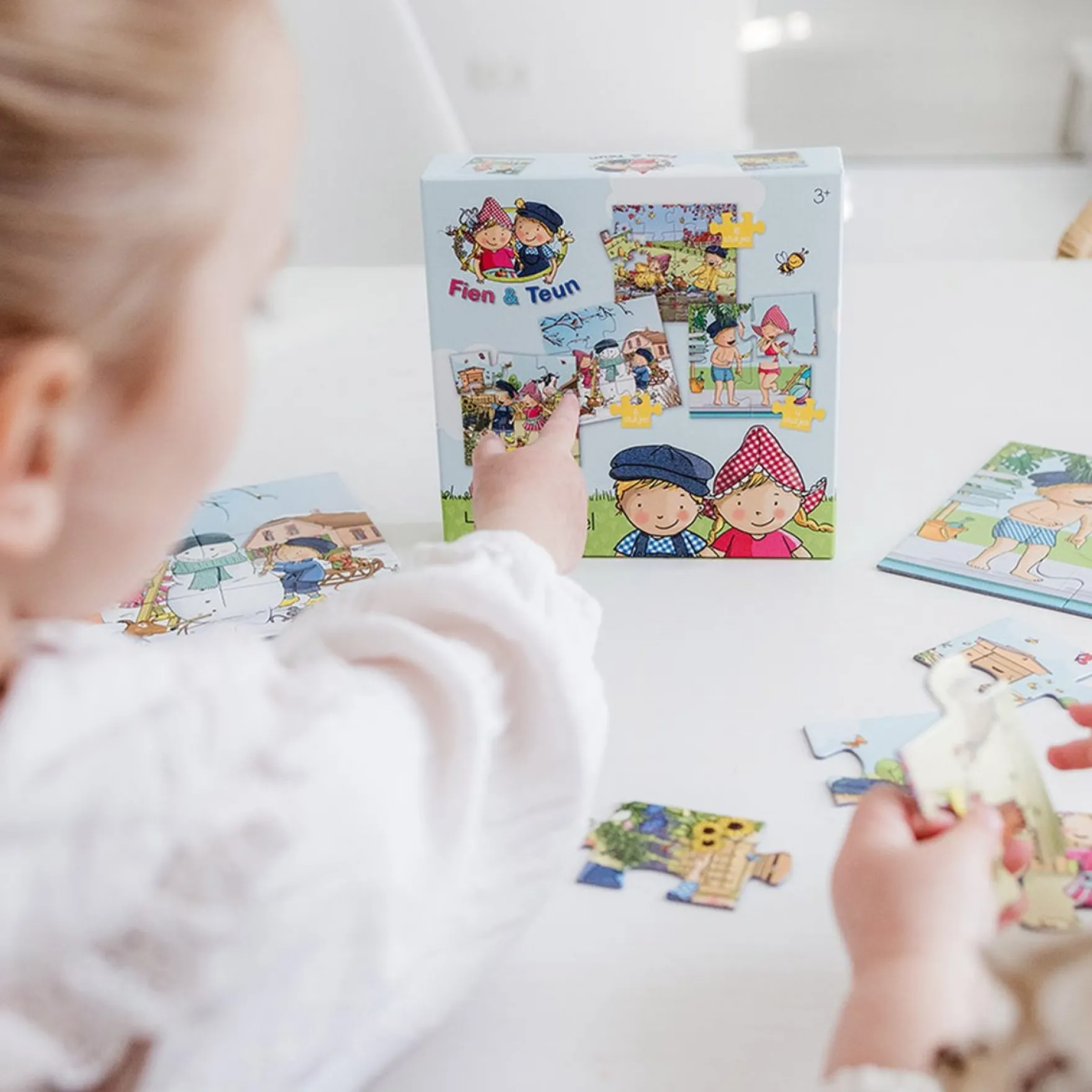 Fien & Teun 4-in-1 Puzzel