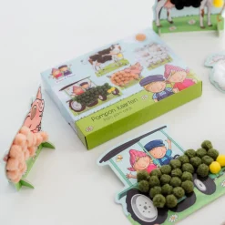 Fien En Teun Pompom Plakken Knutselset