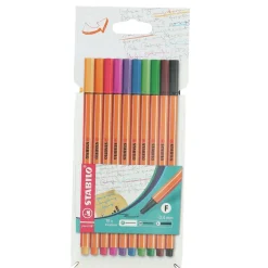 Fijnschrijver Stabilo Point 88 10 Stuks