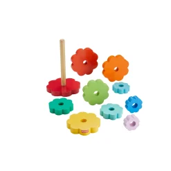 Fisher Price Hout Ring Stacker